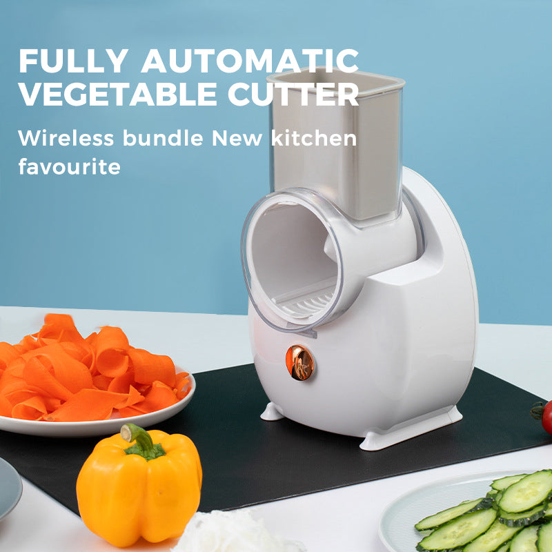 Zenvy Electric Slicer – One-Click Vegetable & Cheese Shredder