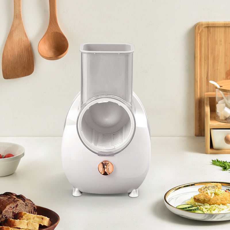 Zenvy Electric Slicer – One-Click Vegetable & Cheese Shredder