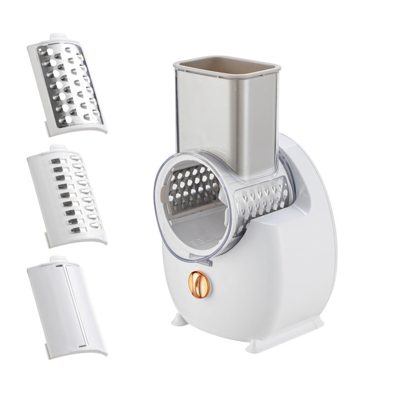 Zenvy Electric Slicer – One-Click Vegetable & Cheese Shredder